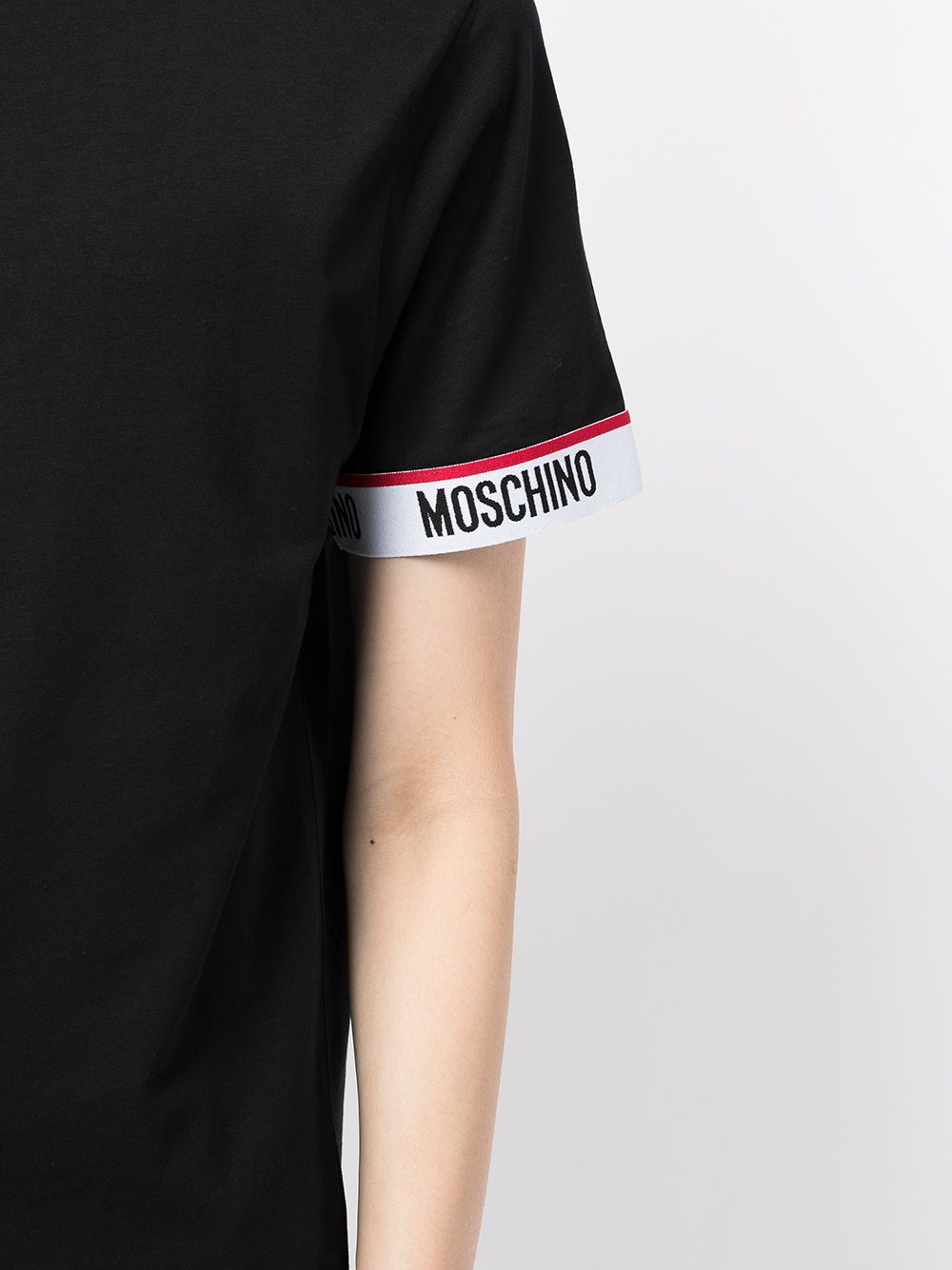 фото Moschino футболка с логотипом