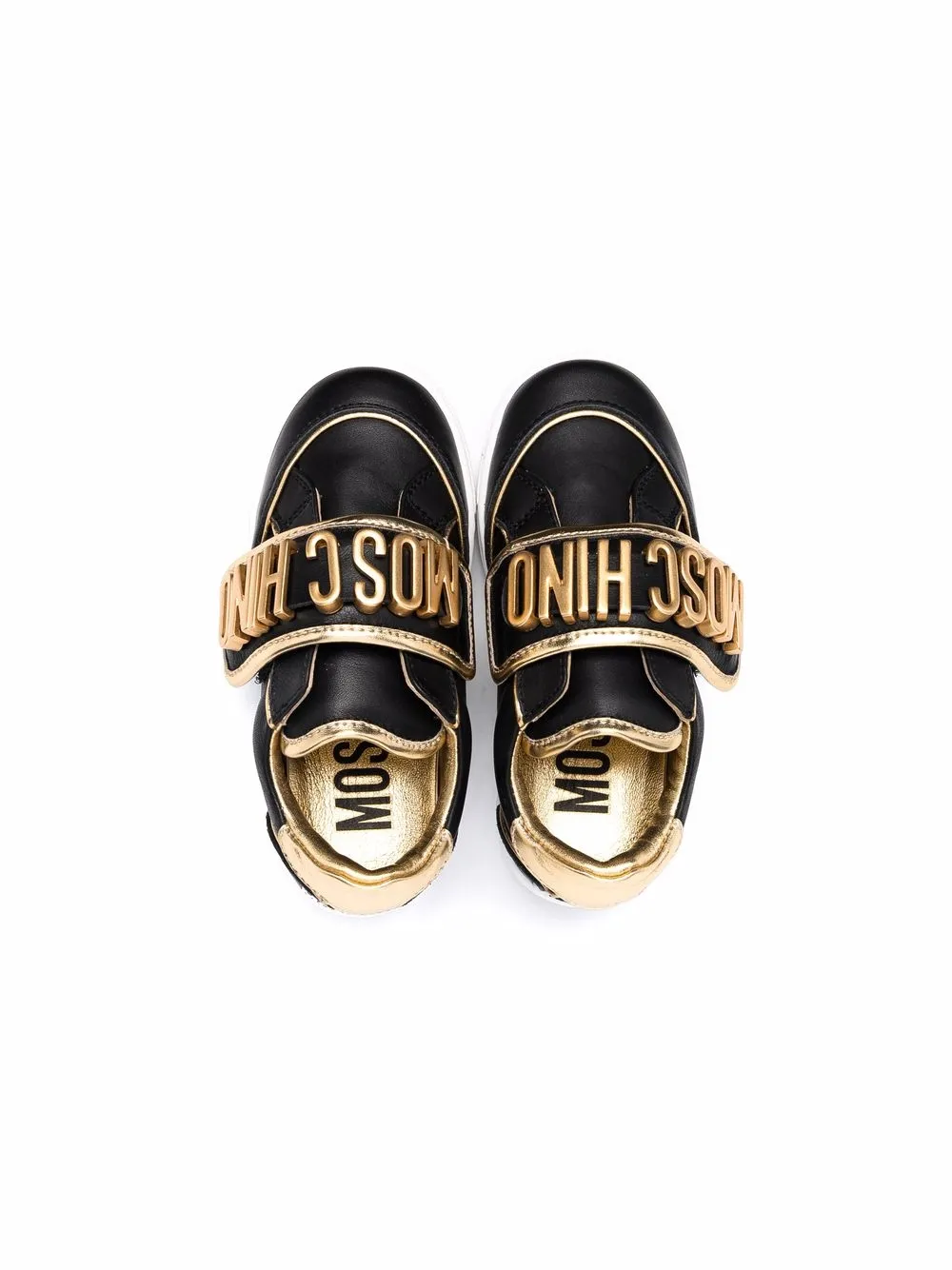 фото Moschino kids кроссовки с логотипом