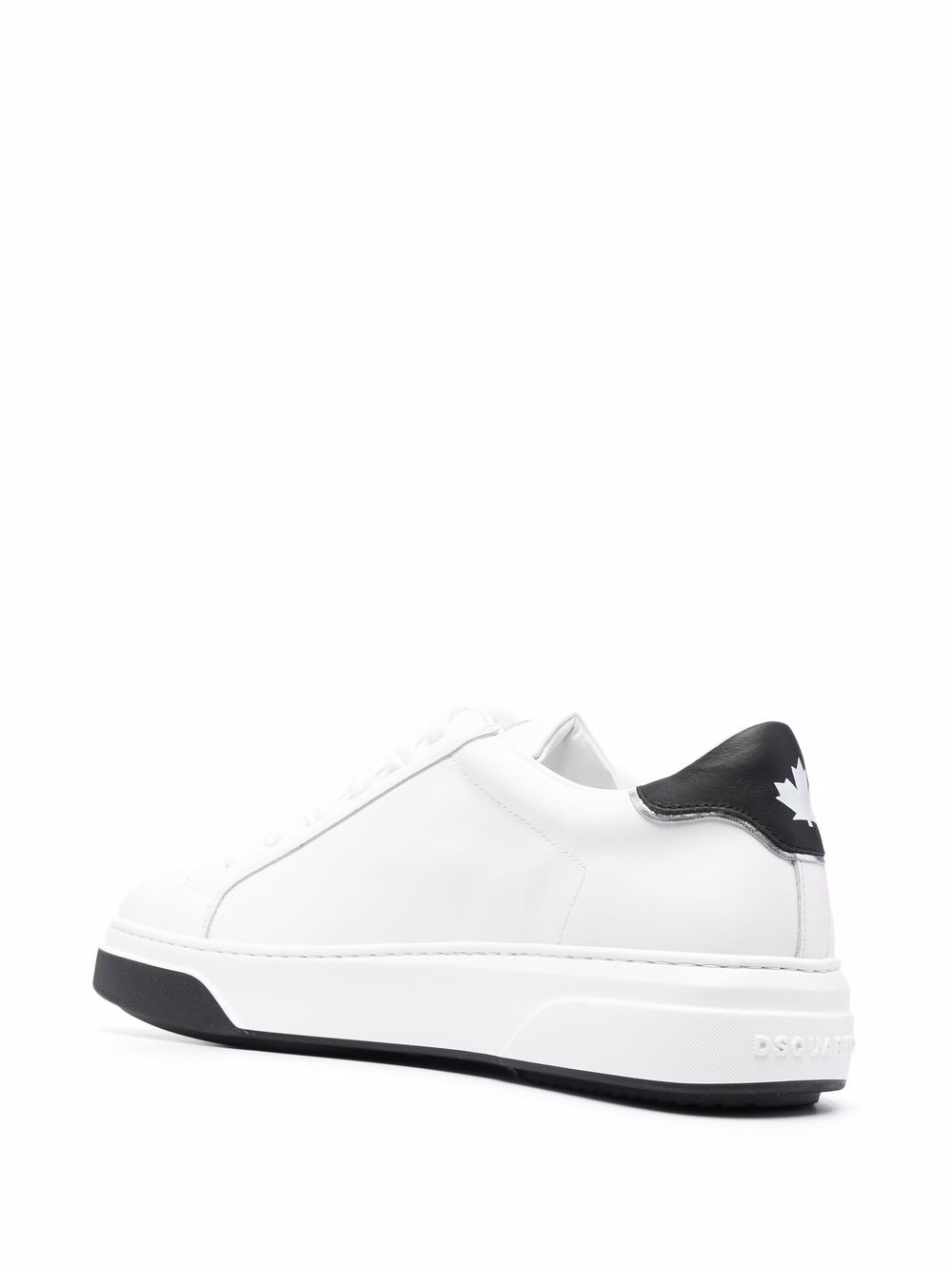 Shop Dsquared2 Bumper Low-top Sneakers In Weiss