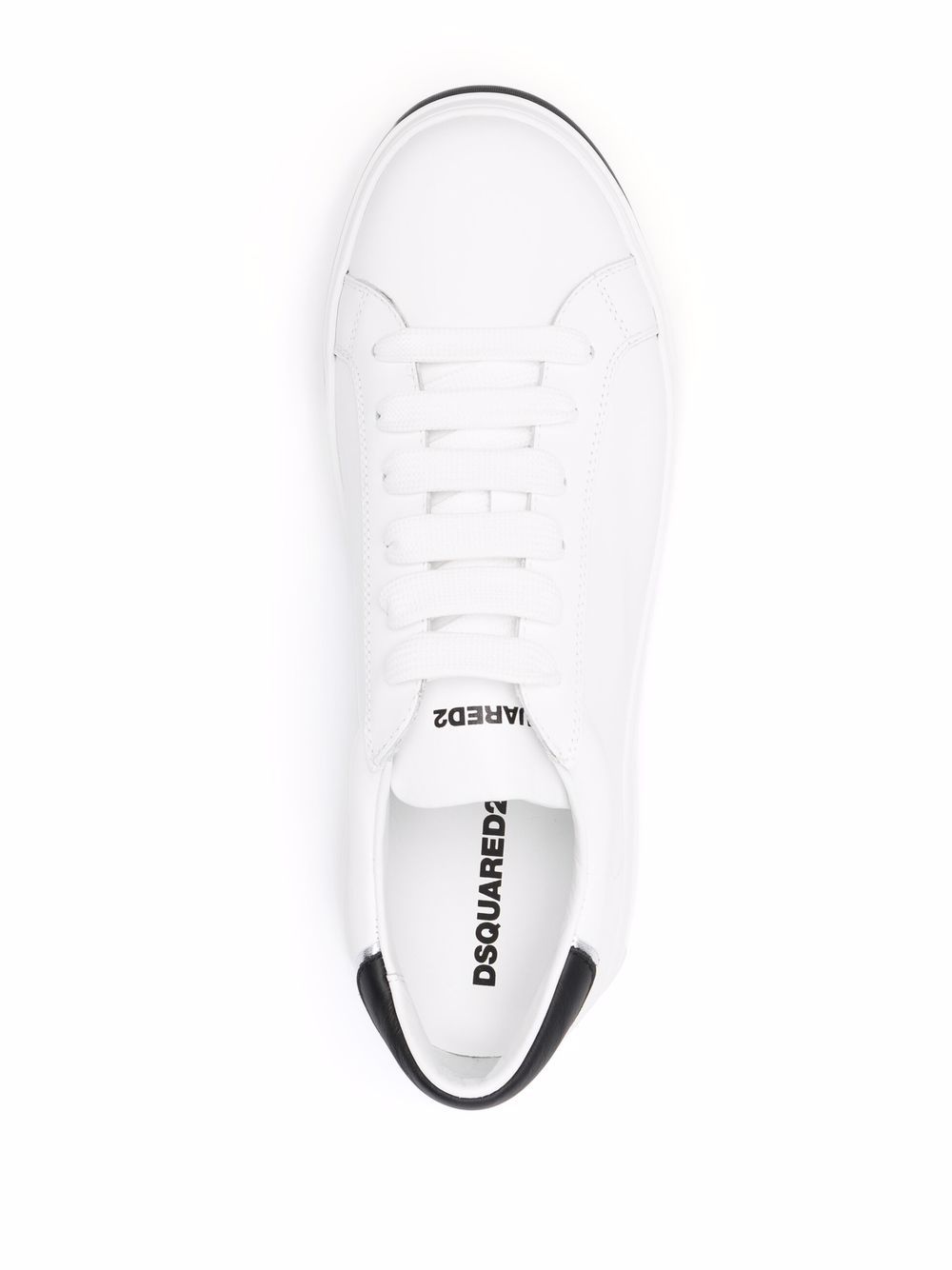 Shop Dsquared2 Bumper Low-top Sneakers In Weiss