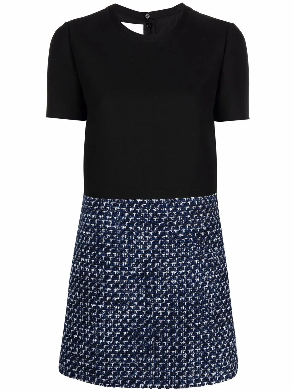 фото Valentino твидовое платье a-силуэта