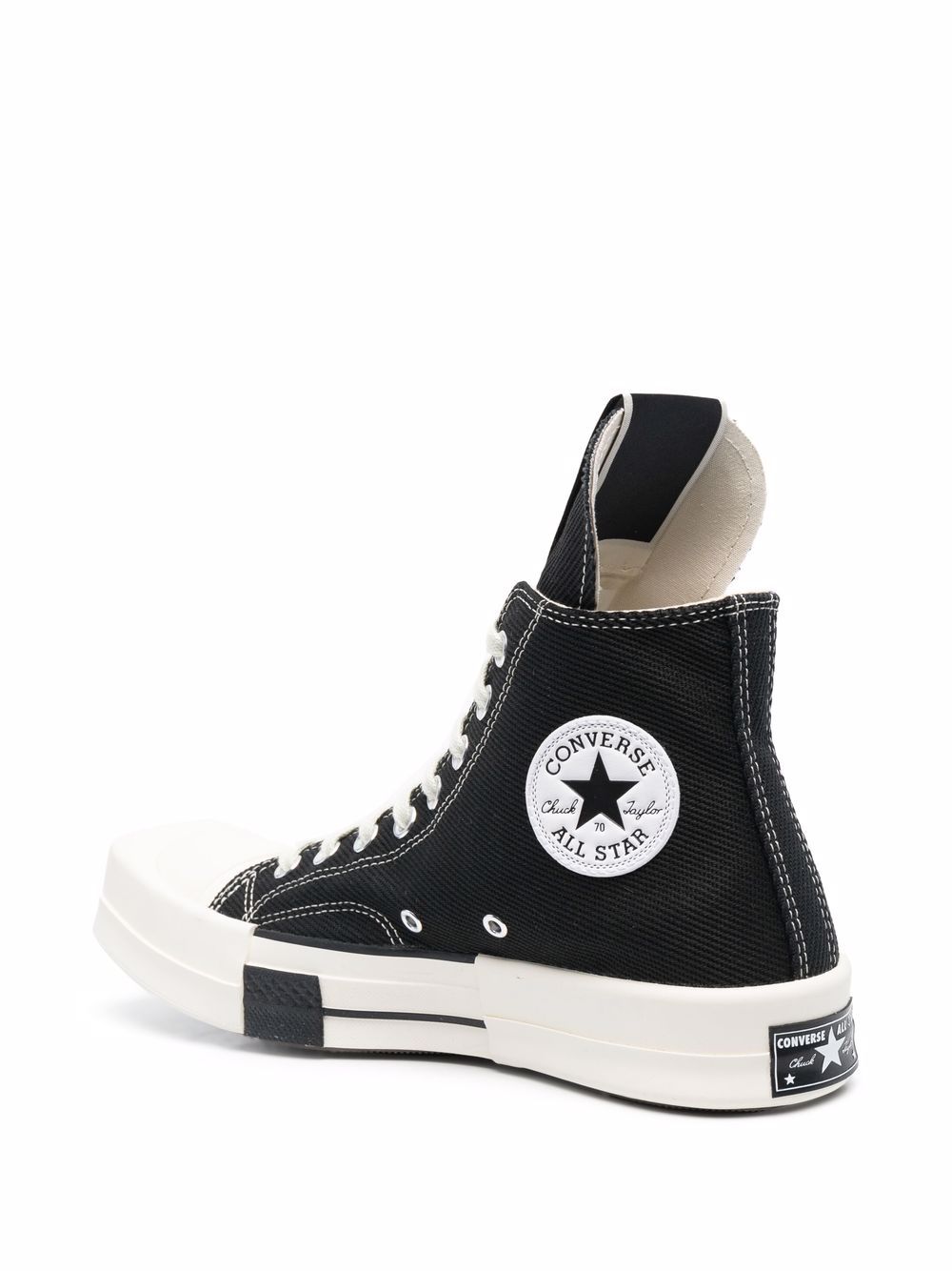 фото Rick owens drkshdw высокие кеды drkshdw turbodrk из коллаборации с converse