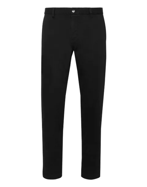 Philipp Plein Hexagon logo slim-fi chinos