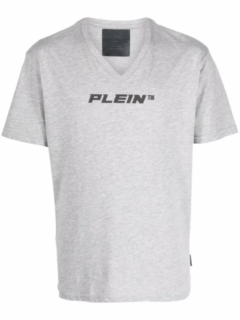 Philipp Plein V-neck logo-print T-shirt