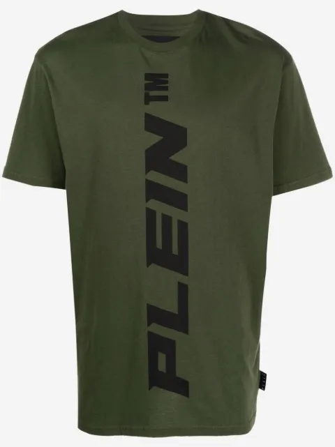 Philipp Plein playera con logo estampado