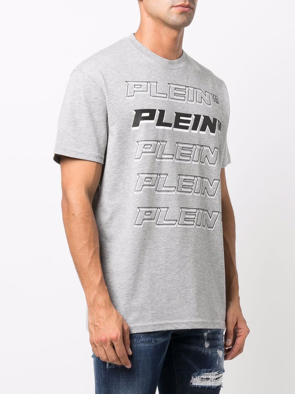 Philipp Plein Plein repeat logo T-shirt Men