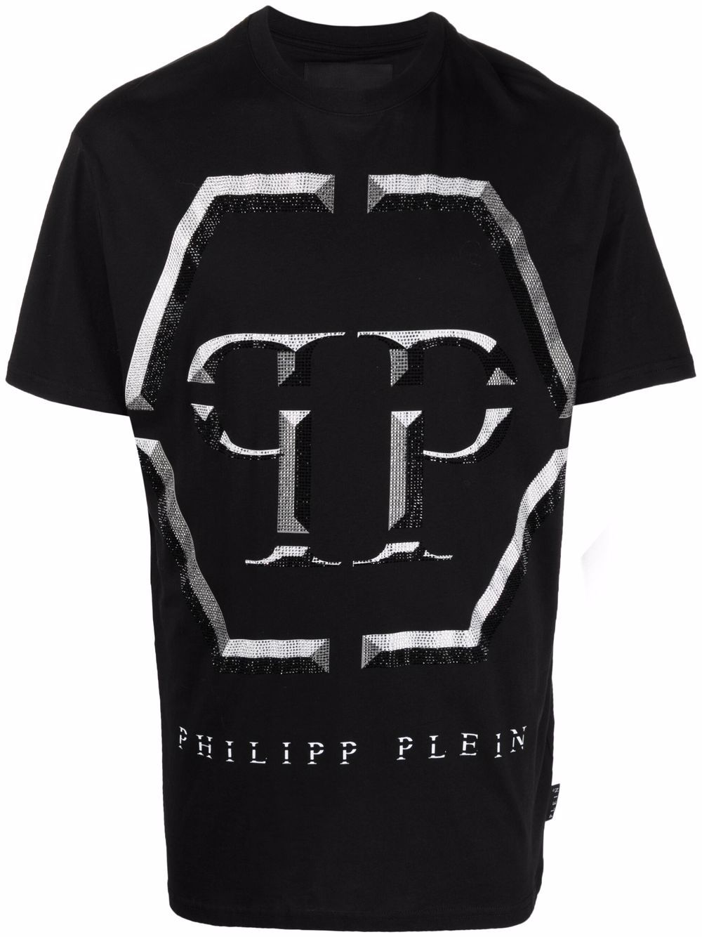 Philipp Plein embellished-logo T-shirt Men