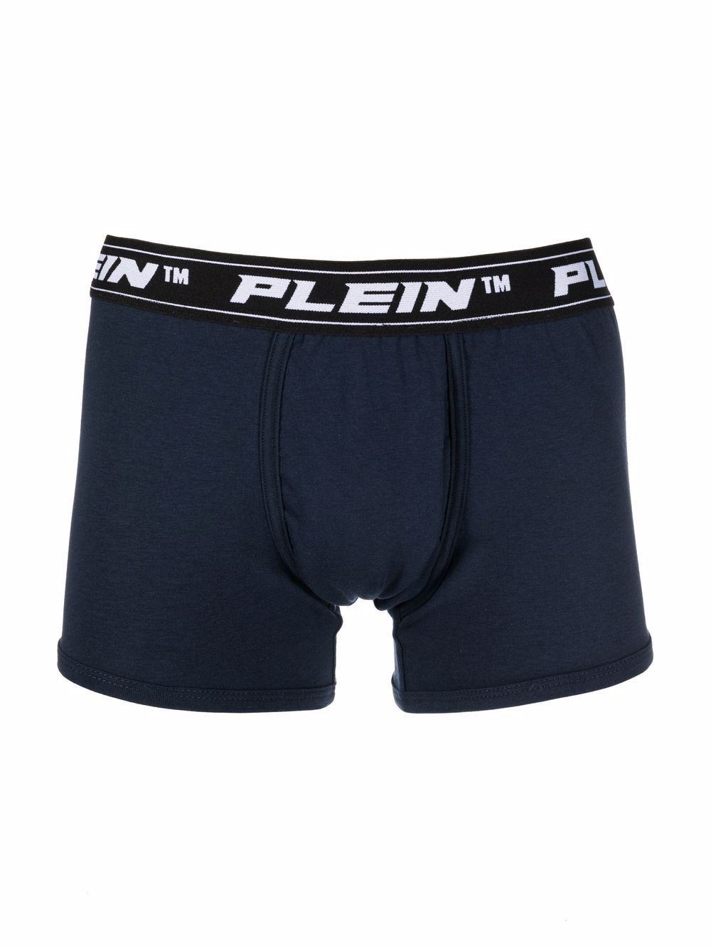 Shop Philipp Plein Logo Waistband Boxers (pack Of 3) In Blue
