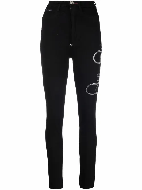 Legging à logo imprimé - Philipp Plein - Modalova