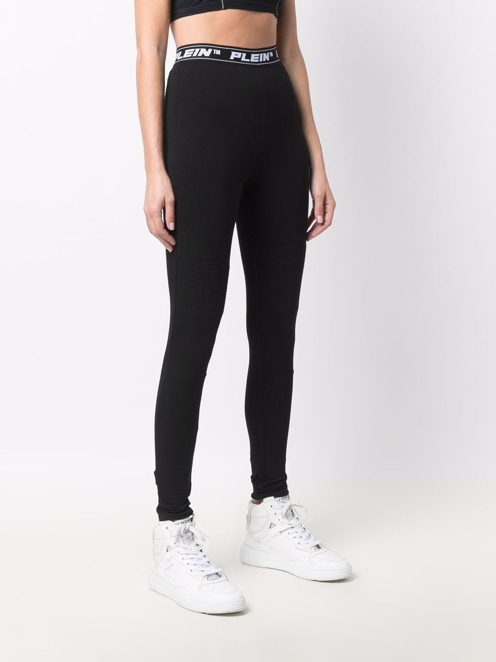 Philipp Plein logo-waistband leggings Women