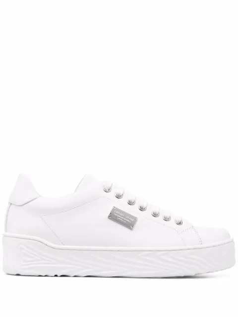 Philipp Plein logo标牌板鞋