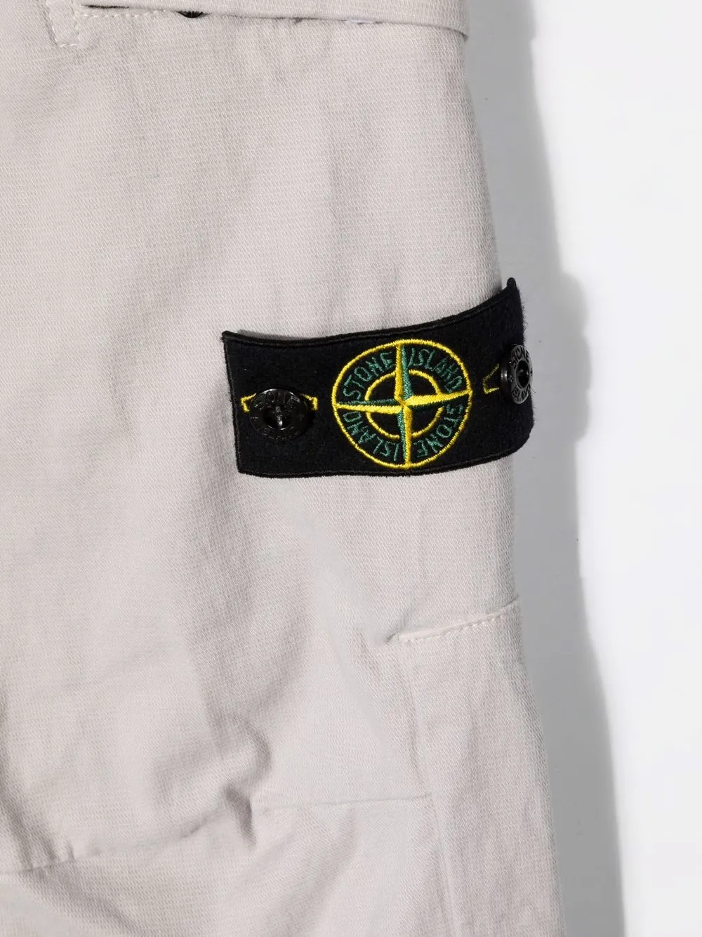 фото Stone island junior брюки с нашивкой-логотипом