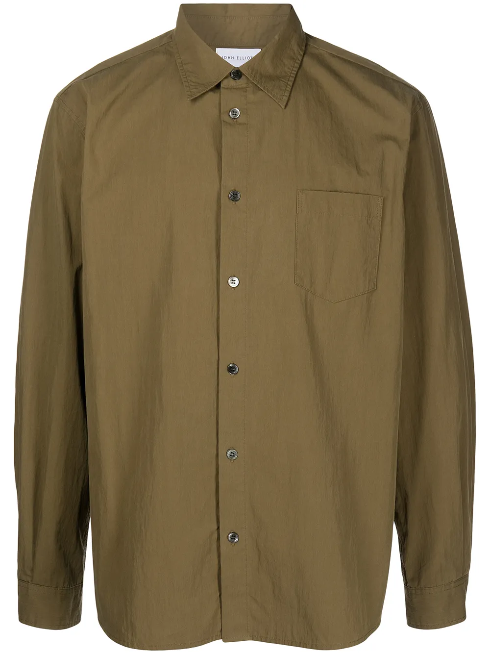 John Elliott рубашка с длинными рукавами