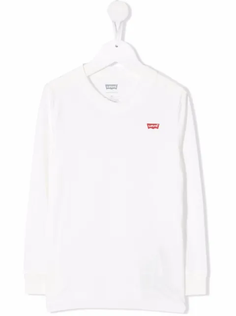 Levi's Kids logo-print cotton T-shirt