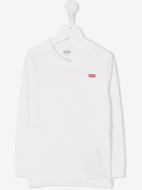 Levi's Kids Camiseta de algodão com estampa de logo