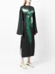 SAMUEL GUÌ YANG blurred floral-print shift dress