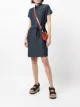 Image 2 of SPORT b. by agnès b. denim cotton shirt dress