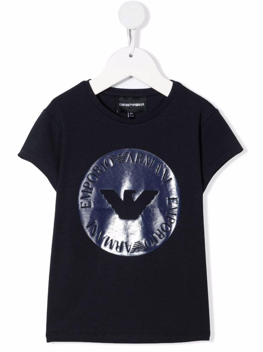 фото Emporio armani kids футболка с логотипом