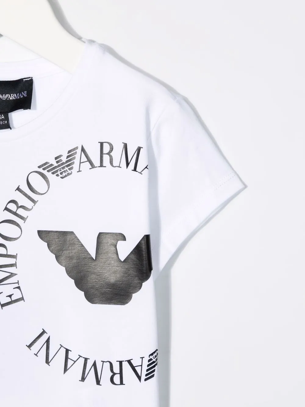 фото Emporio armani kids футболка с логотипом