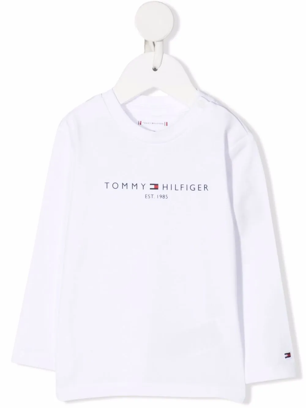 

Tommy Hilfiger Junior logo lettering T-shirt - White