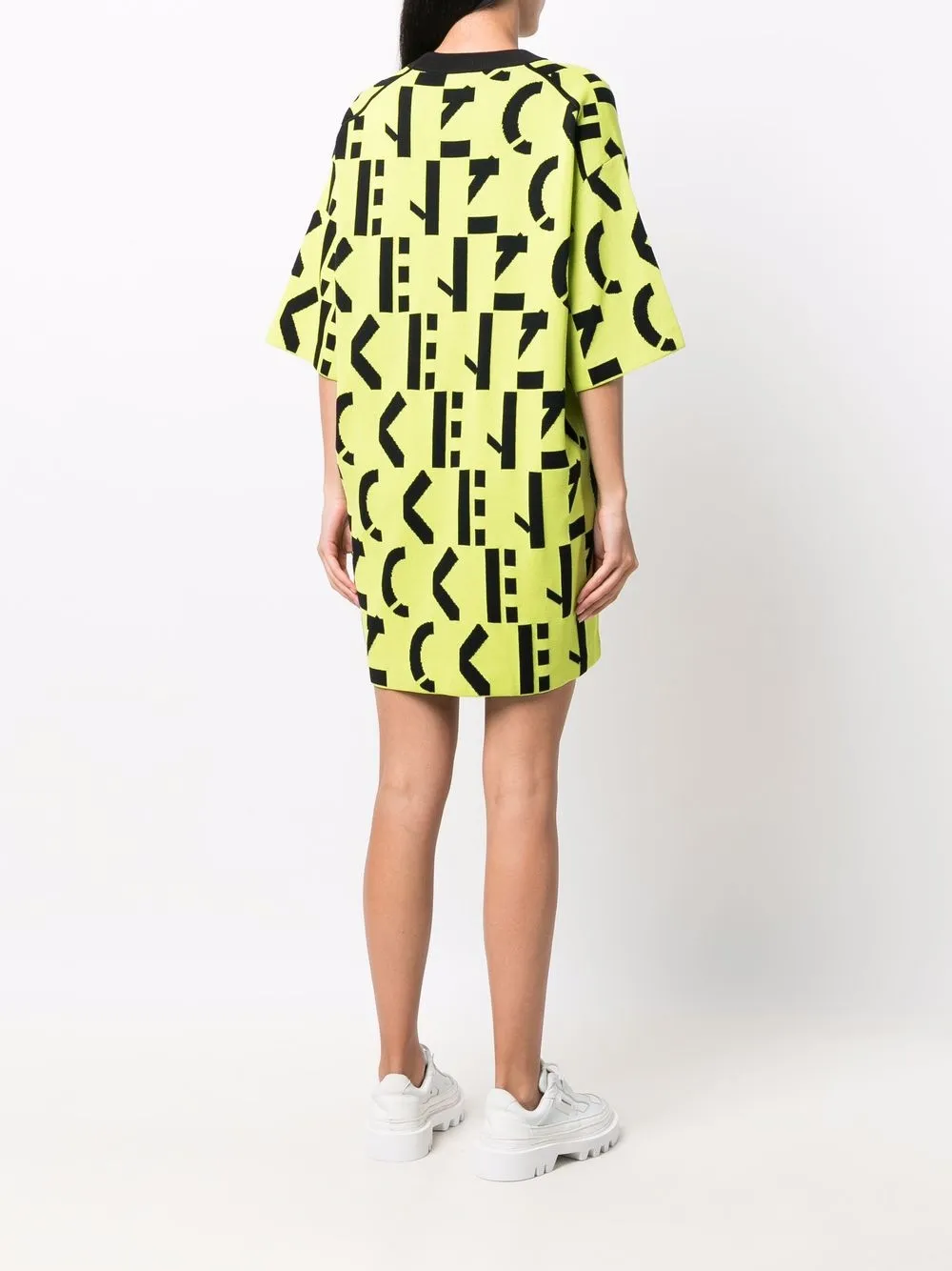 фото Kenzo платье-футболка с монограммой