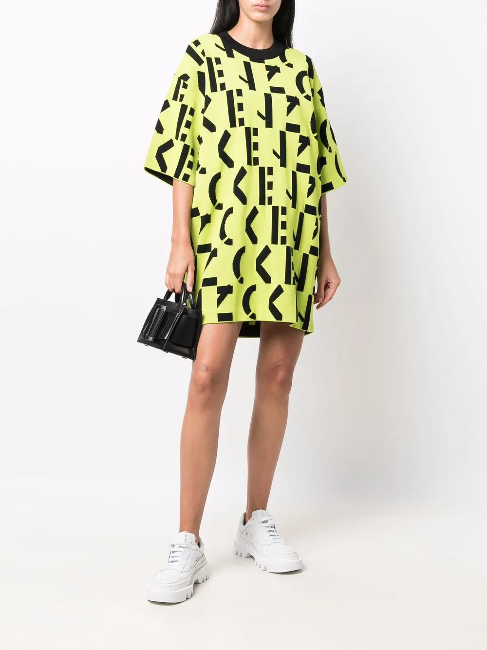 фото Kenzo платье-футболка с монограммой