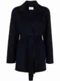 P.A.R.O.S.H. Leak belted coat - Blue