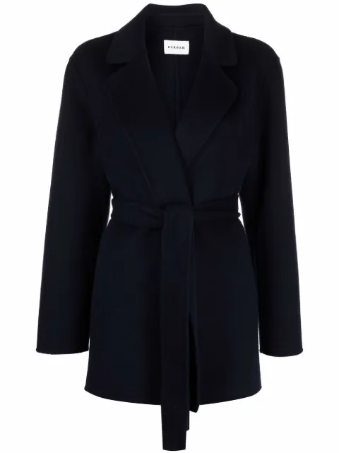 P.A.R.O.S.H. Leak belted coat