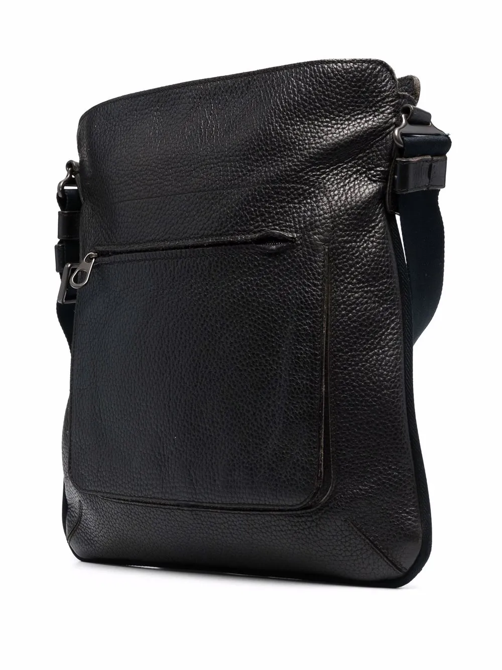 фото Bottega veneta pre-owned сумка-мессенджер из зернистой кожи