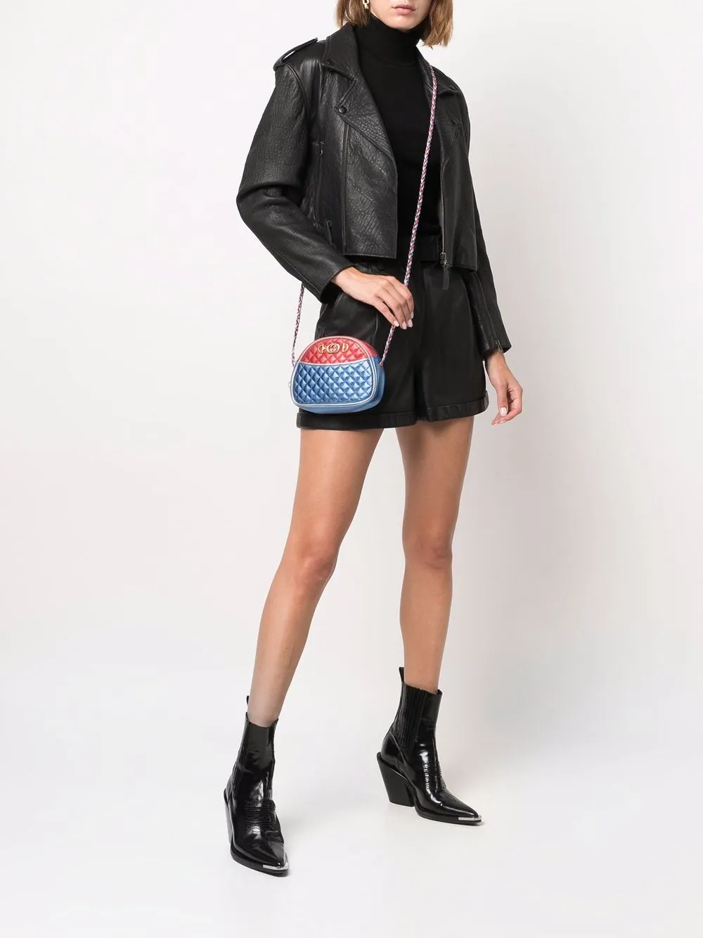 фото Gucci pre-owned сумка через плечо trapuntata