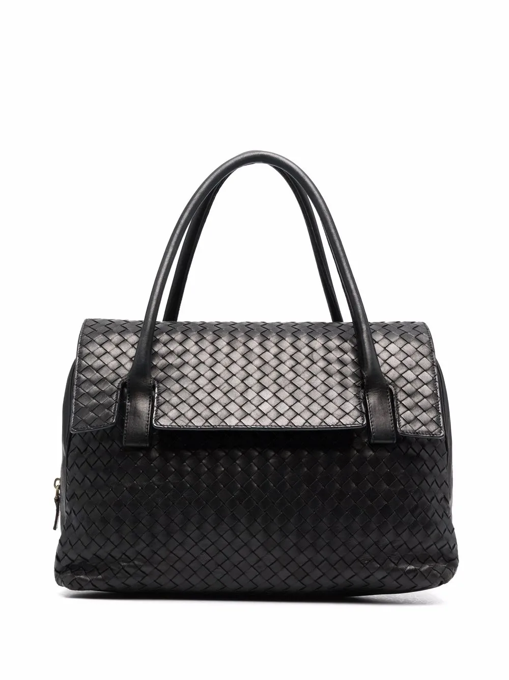 фото Bottega veneta pre-owned сумка-тоут с плетением intrecciato