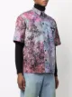 MSGM trees-print short-sleeve shirt