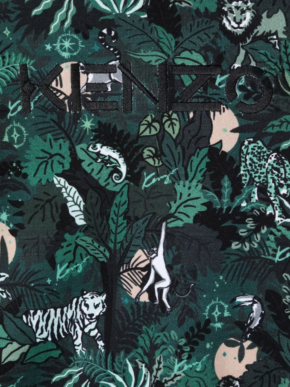 фото Kenzo kids толстовка с вышитым логотипом