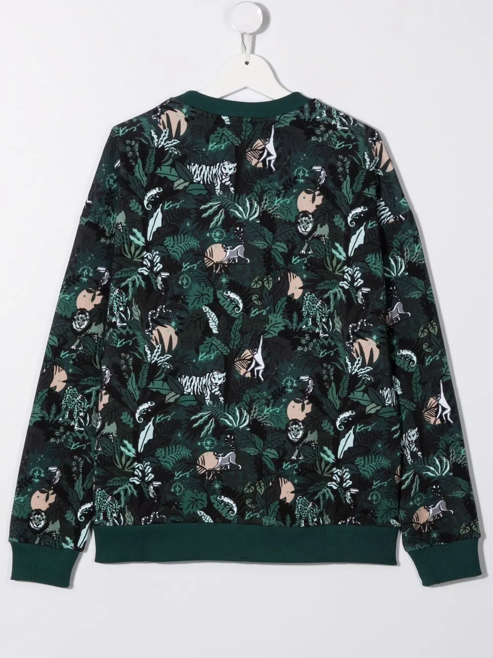 фото Kenzo kids толстовка с вышитым логотипом