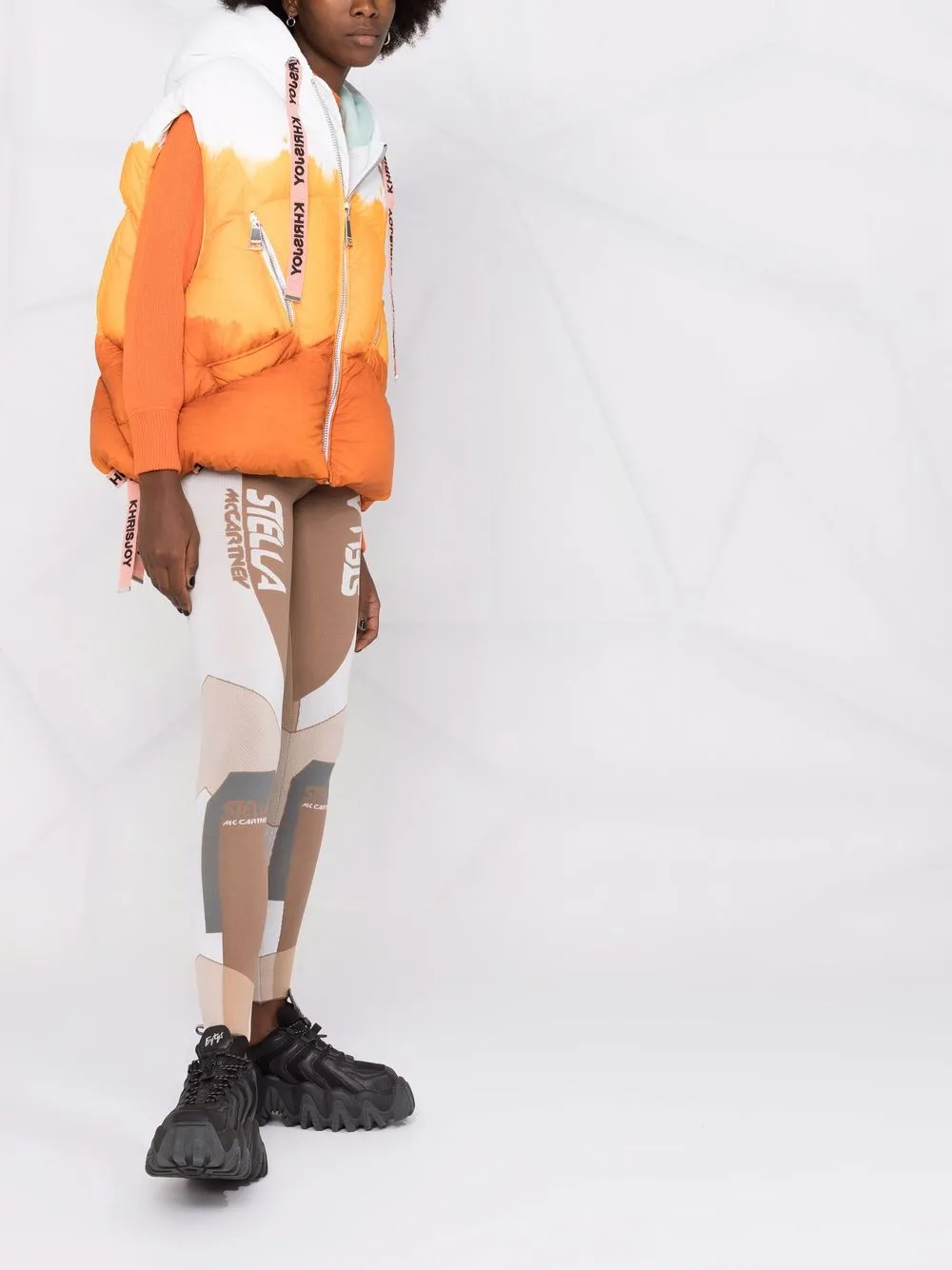 фото Khrisjoy жилет с капюшоном