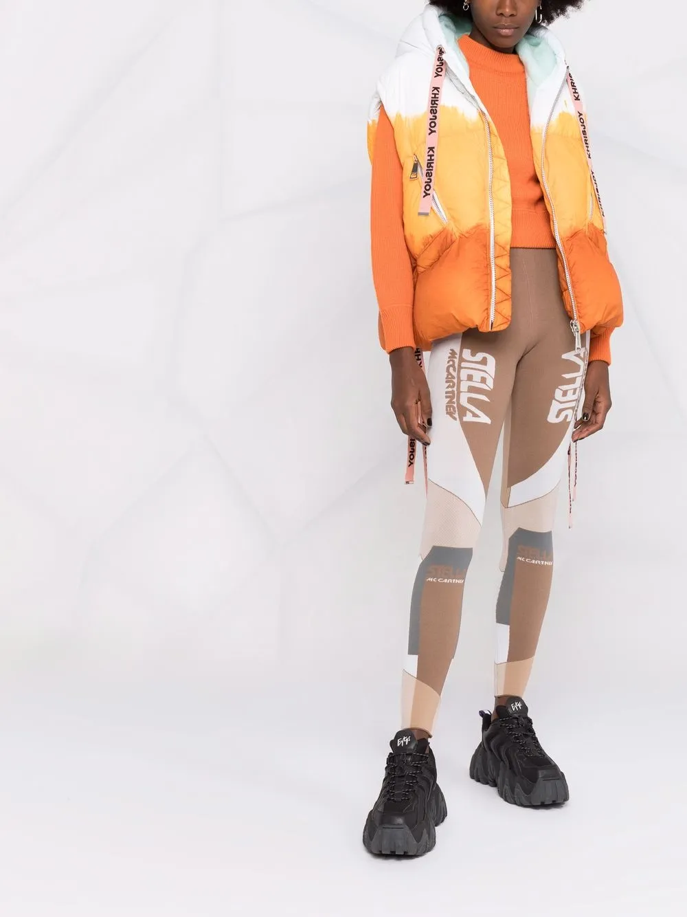 фото Khrisjoy жилет с капюшоном