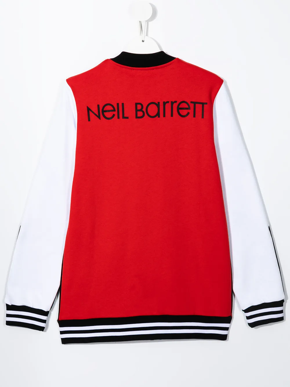 фото Neil barrett kids бомбер с логотипом