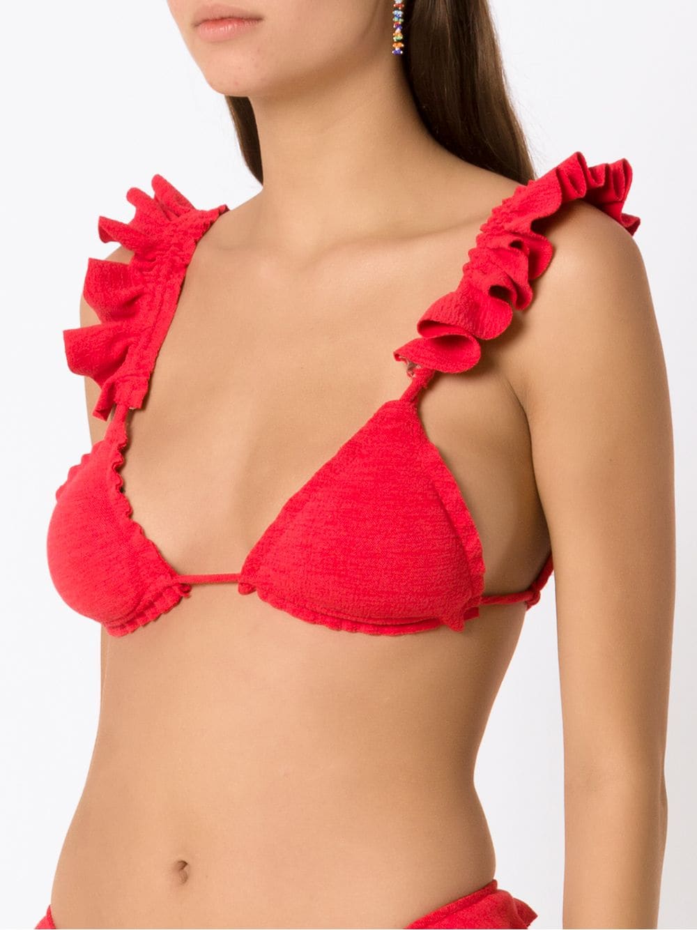 Shop Clube Bossa Laven Bikini Top In Rot