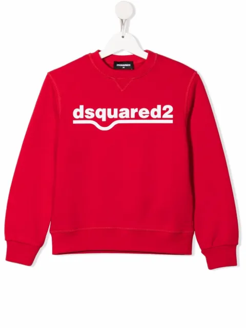 DSQUARED2 KIDS logo-print sweatshirt
