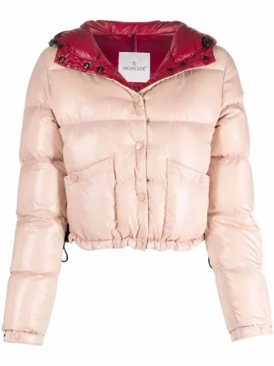 pink down puffer jacket