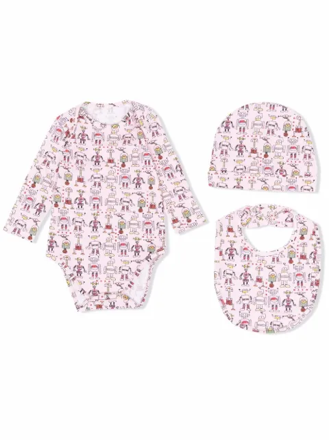 Marni Kids all-over print body set