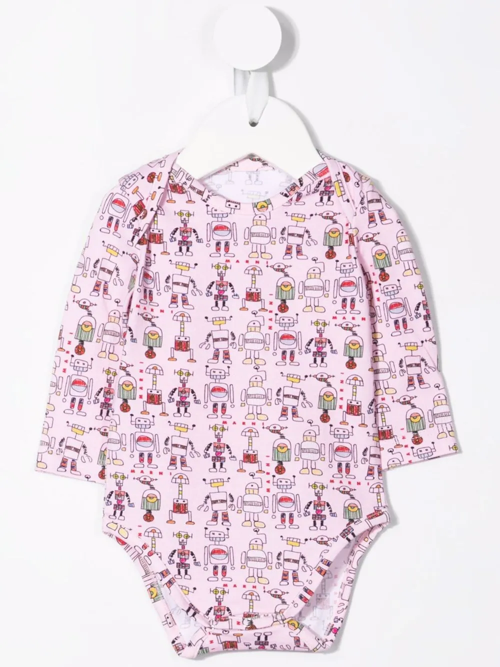 Marni Kids Romper met print Roze