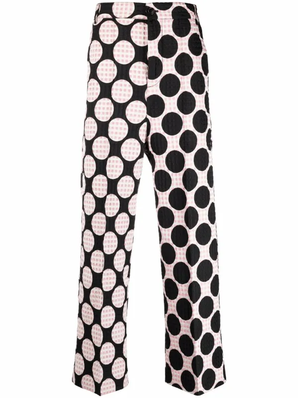 Henrik Vibskov Textured polka-dot Print 