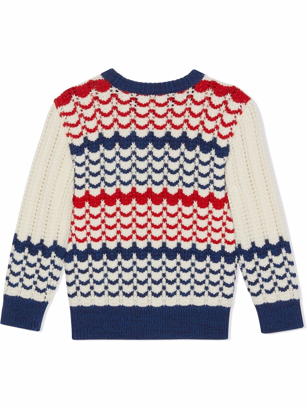 Gucci Kids Intarsia trui - Blauw