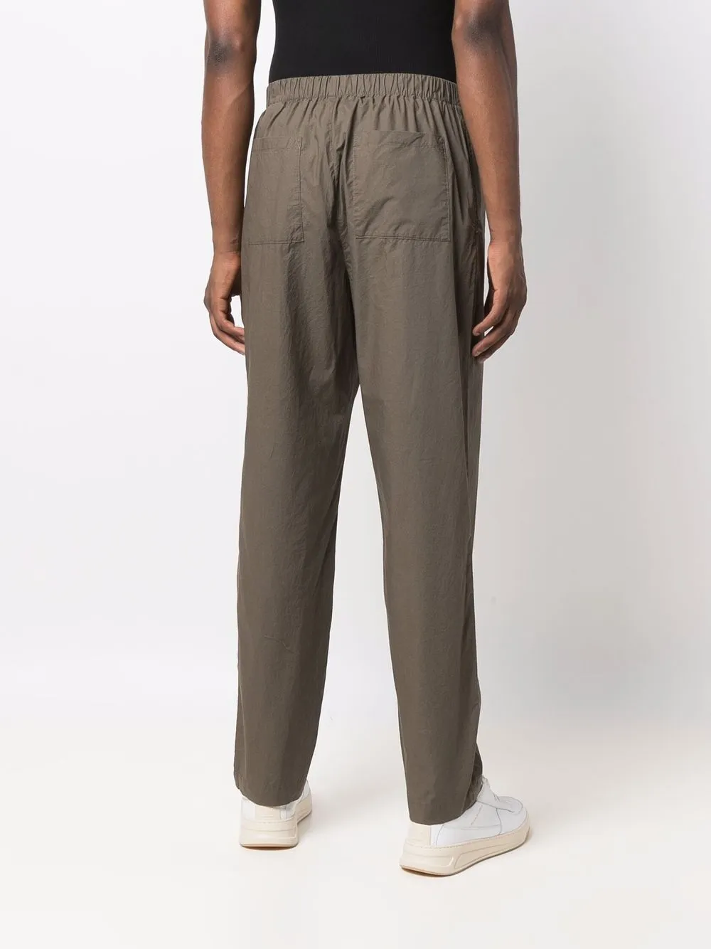 фото Kenzo прямые брюки с нашивкой-логотипом