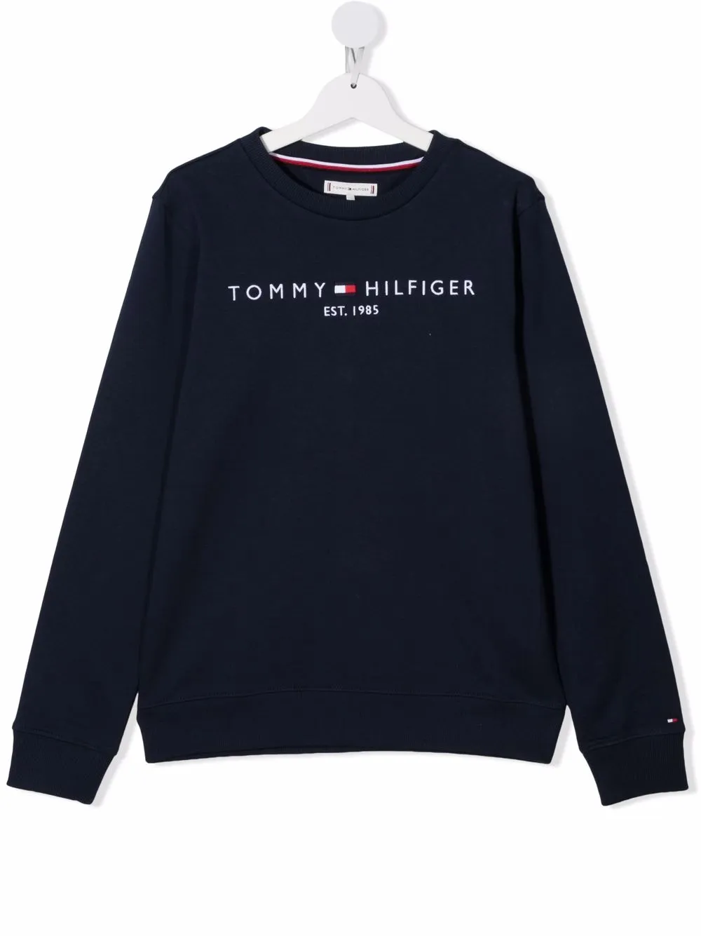 

Tommy Hilfiger Junior sudadera con logo estampado - Azul