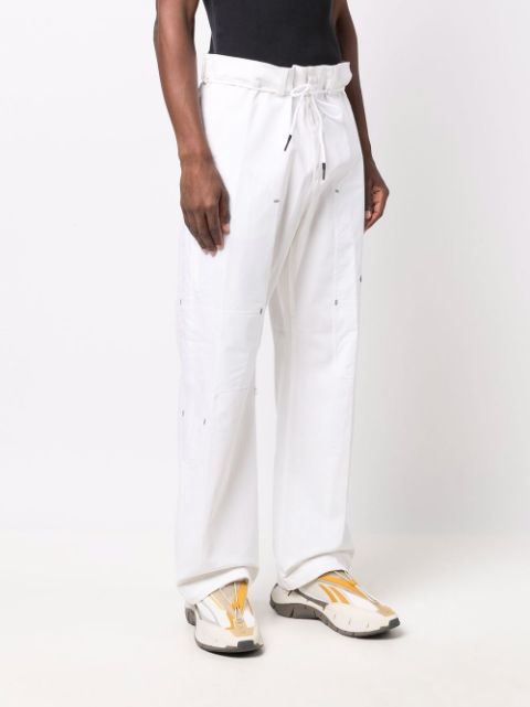 nike men's white track pants