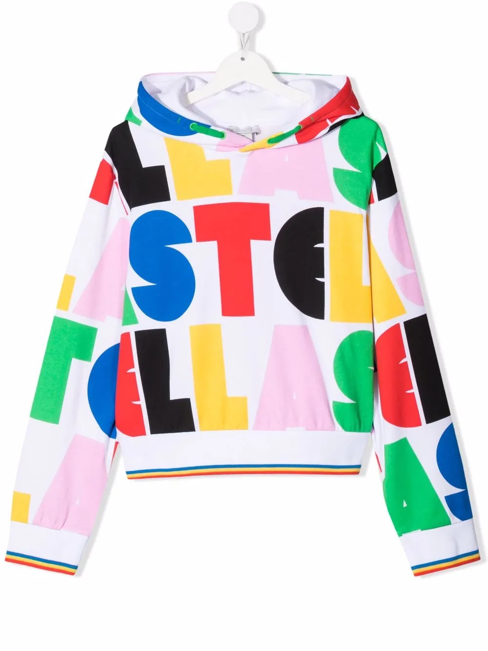 Stella McCartney Kids худи с логотипом