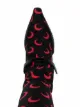 Marine Serre crescent-moon motif boots