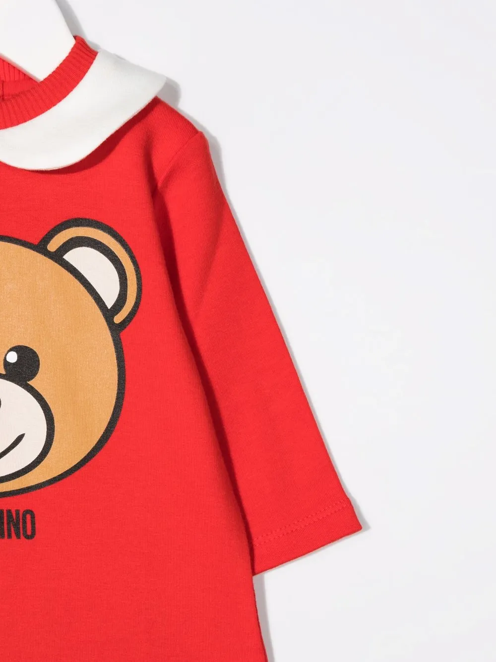Moschino Kids Pyjama met logo Rood
